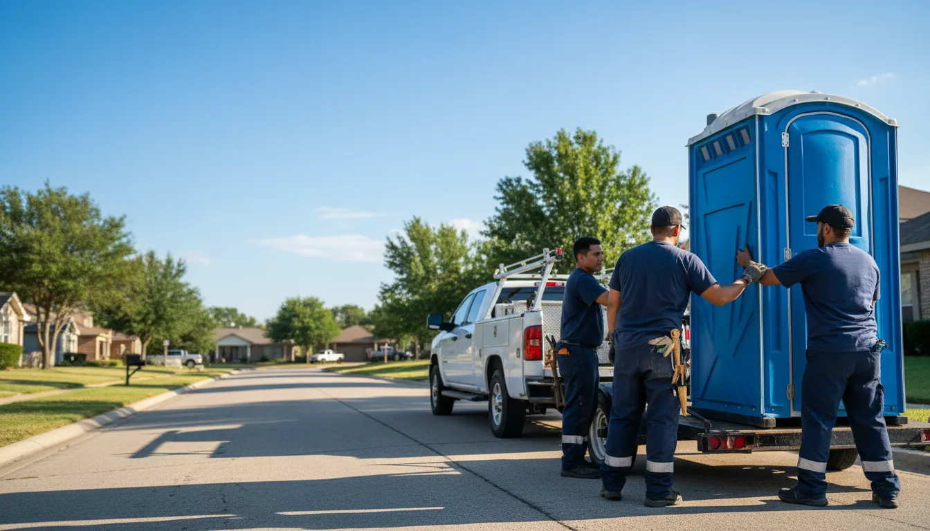 Portable Toilet Rental in Rushville, IL near me